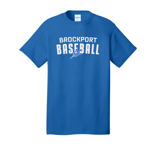Brockport Baseball Black Core Tee