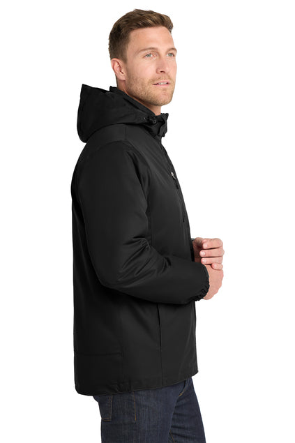 Custom Brockport Volleyball Heavyweight Winter Parka — Flower City Apparel