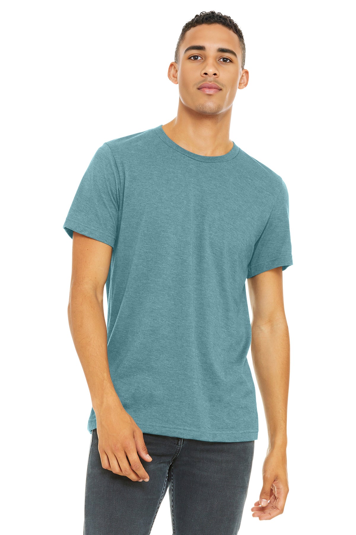 Unisex Heather CVC Short Sleeve Tee