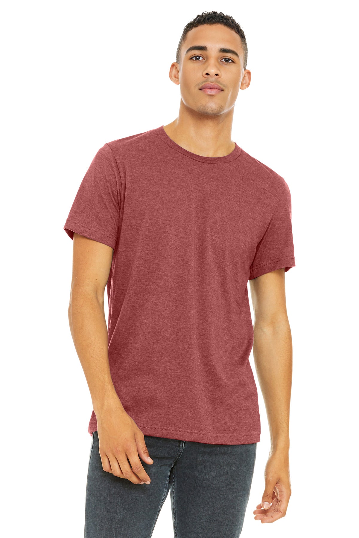 Unisex Heather CVC Short Sleeve Tee