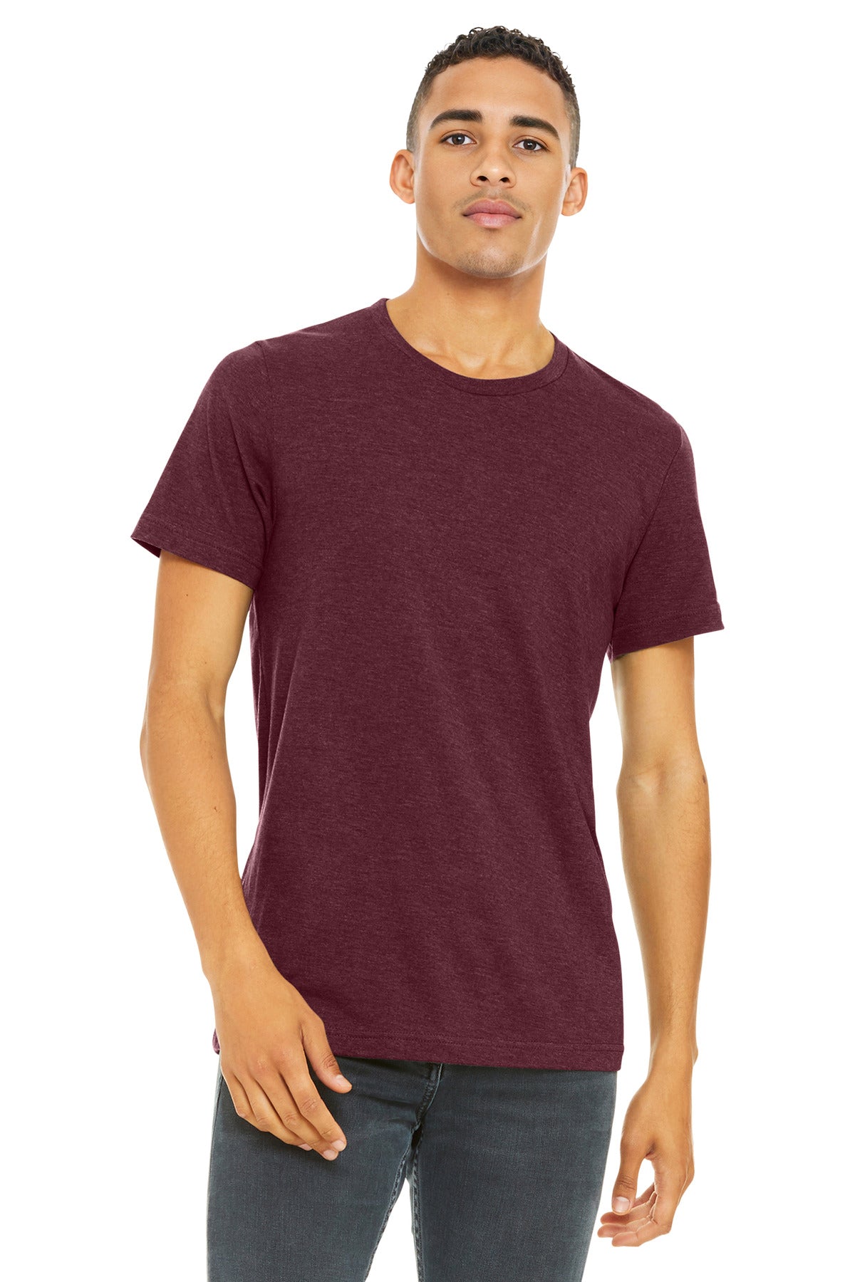 Unisex Heather CVC Short Sleeve Tee