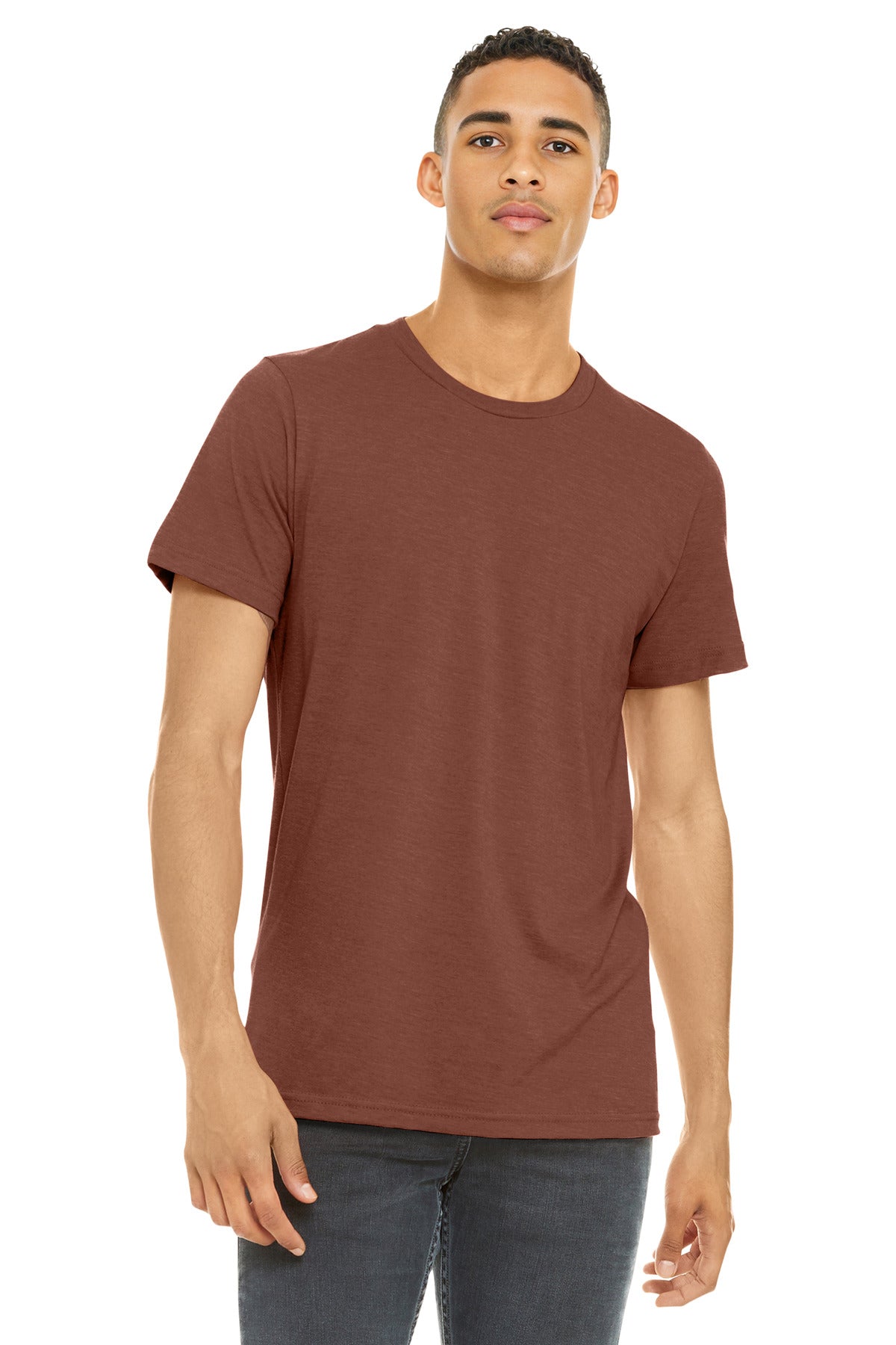 Unisex Heather CVC Short Sleeve Tee