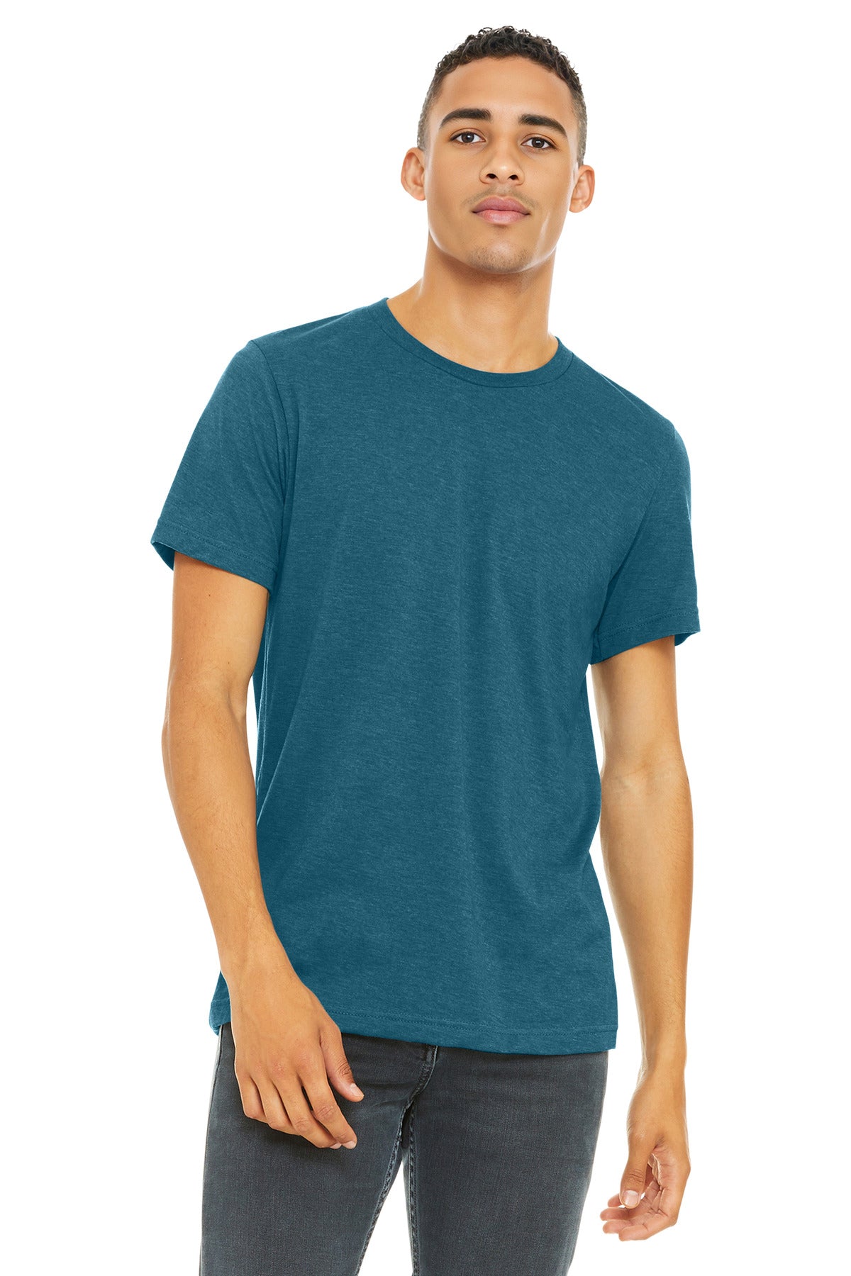 Unisex Heather CVC Short Sleeve Tee