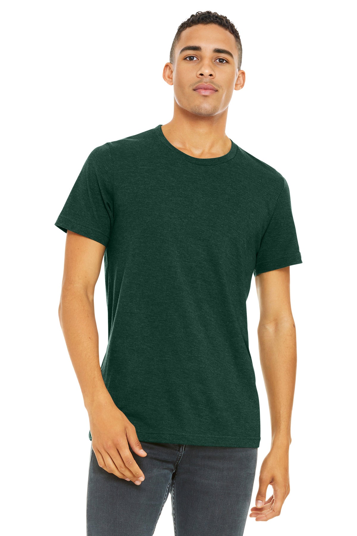 Unisex Heather CVC Short Sleeve Tee
