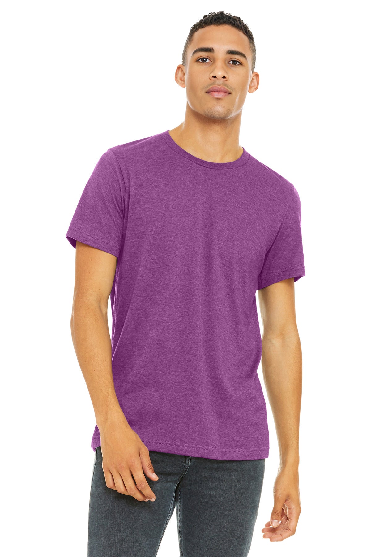Unisex Heather CVC Short Sleeve Tee