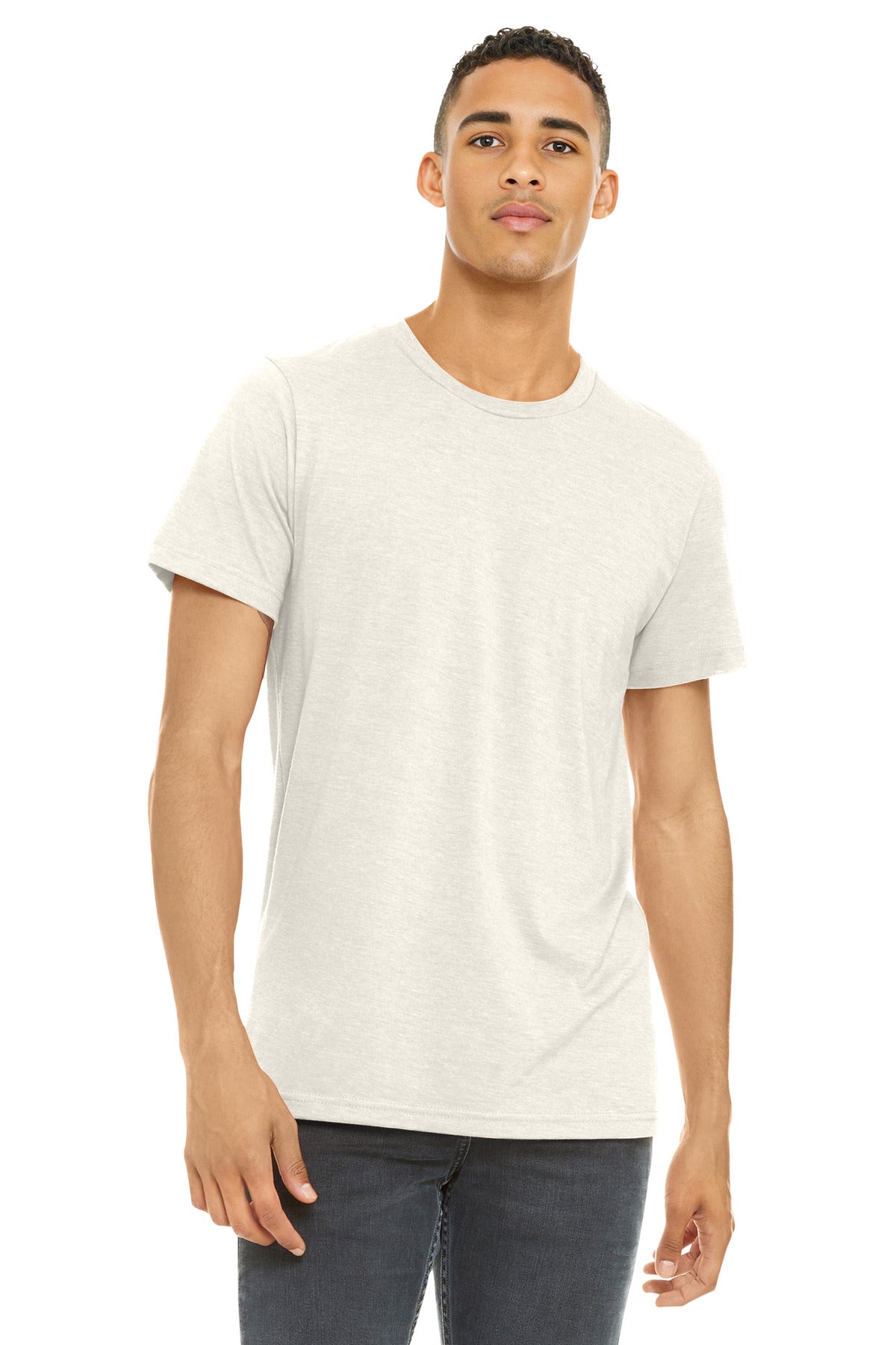 Unisex Heather CVC Short Sleeve Tee