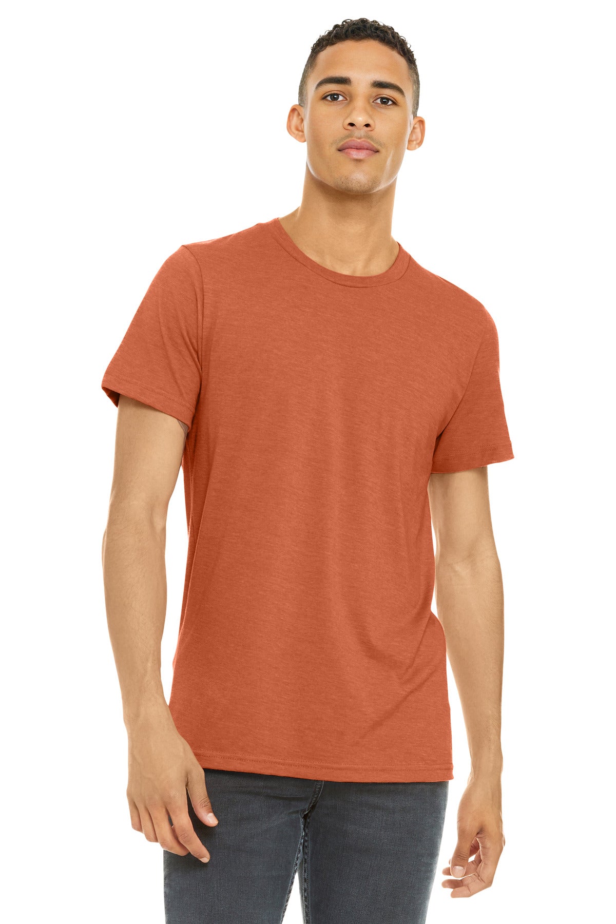 Unisex Heather CVC Short Sleeve Tee