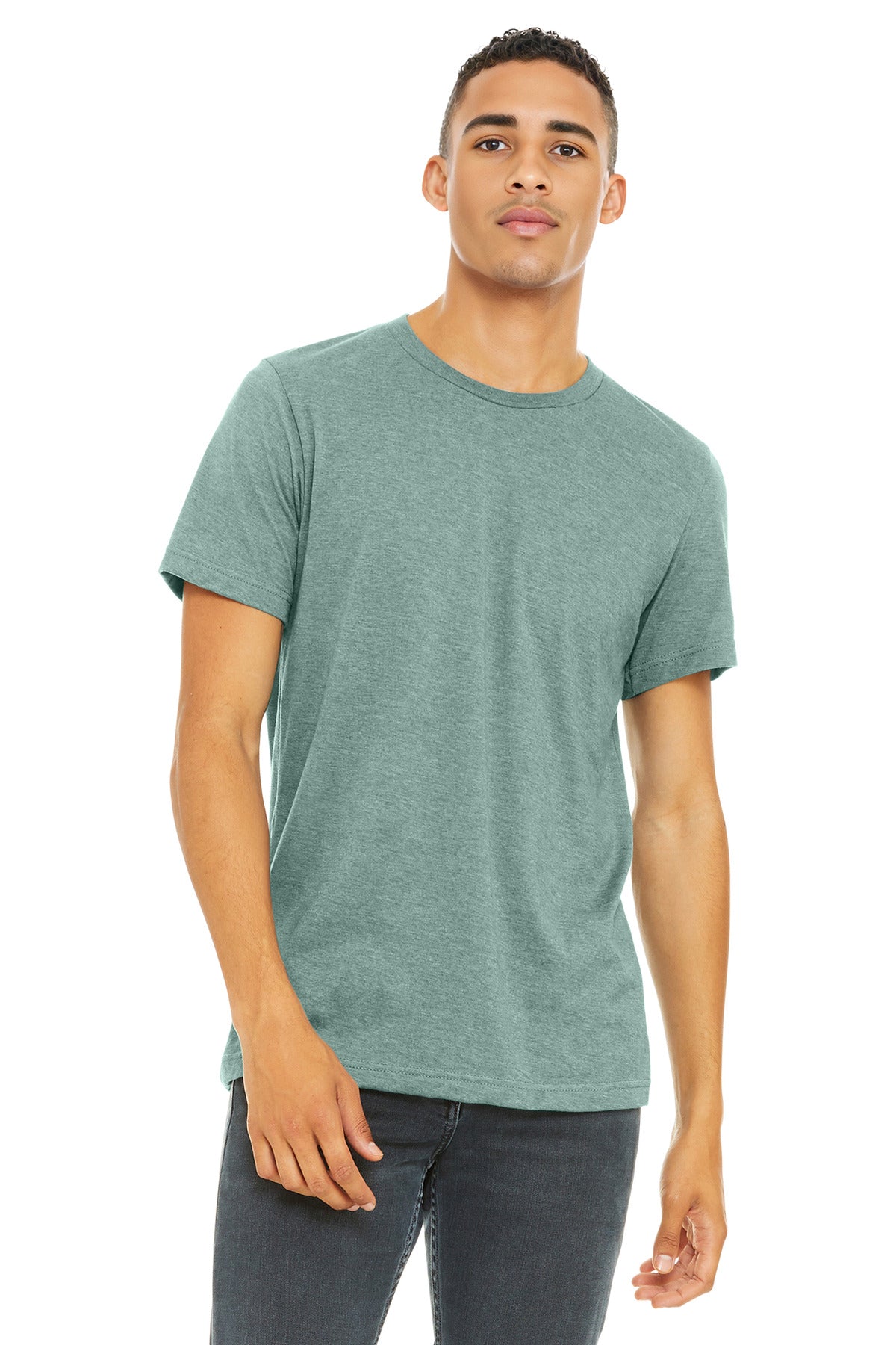 Unisex Heather CVC Short Sleeve Tee