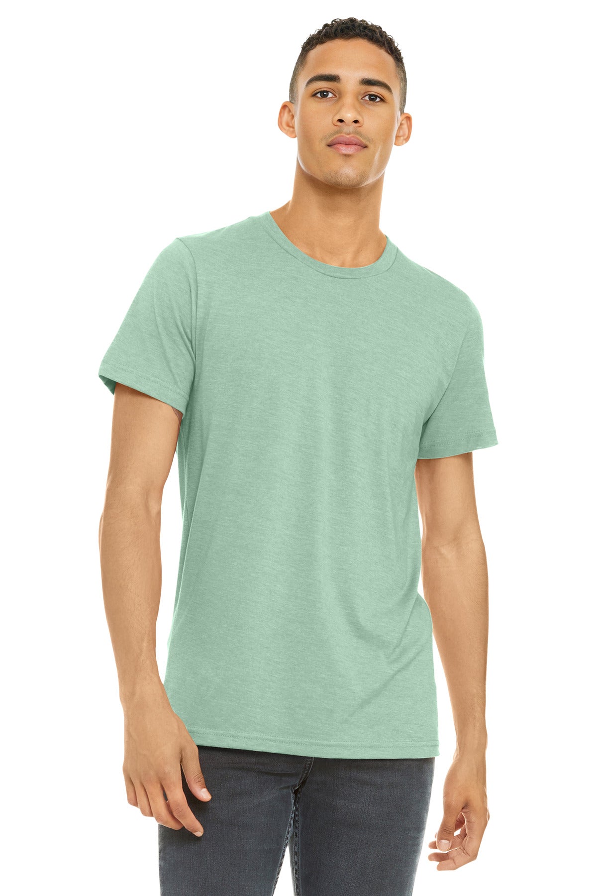 Unisex Heather CVC Short Sleeve Tee
