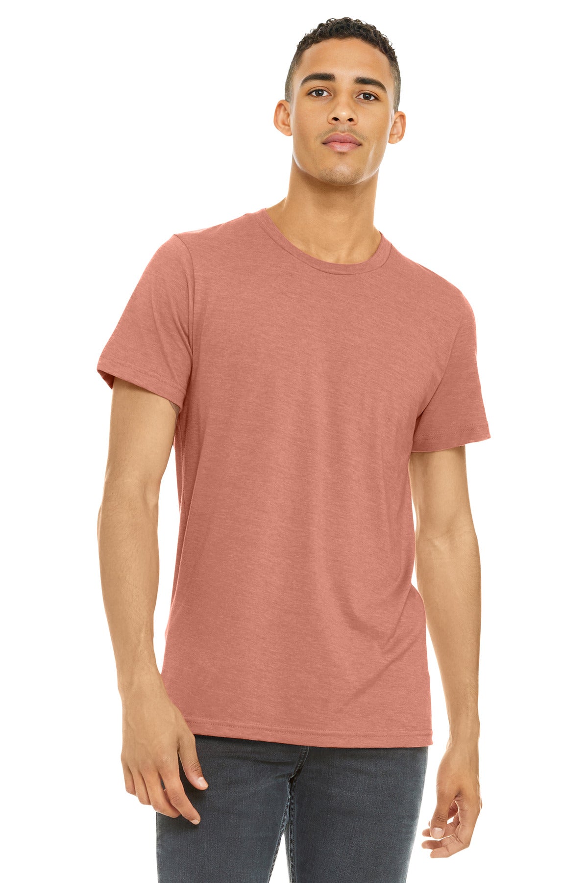 Unisex Heather CVC Short Sleeve Tee