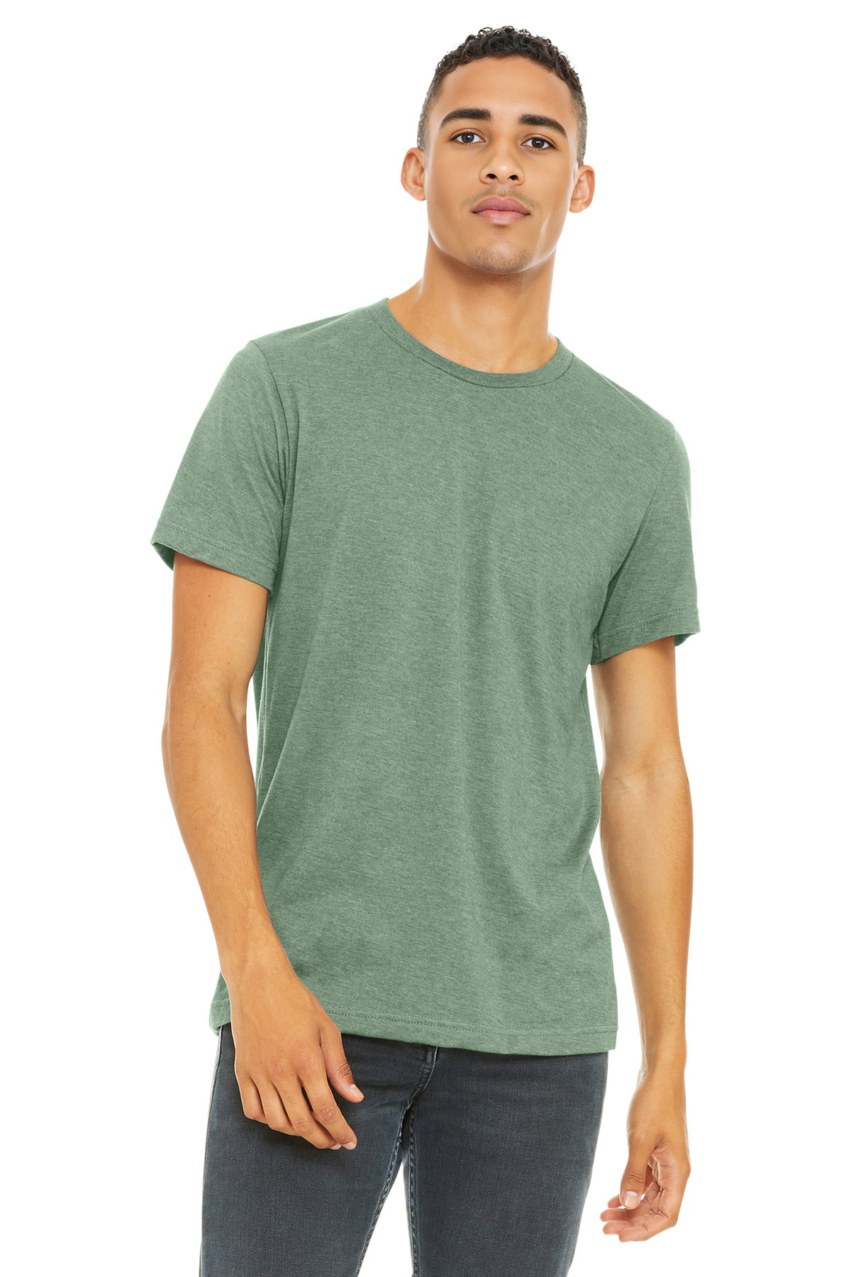 Unisex Heather CVC Short Sleeve Tee