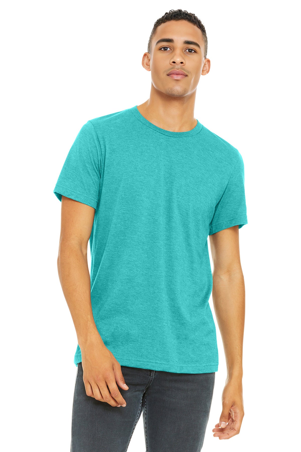 Unisex Heather CVC Short Sleeve Tee