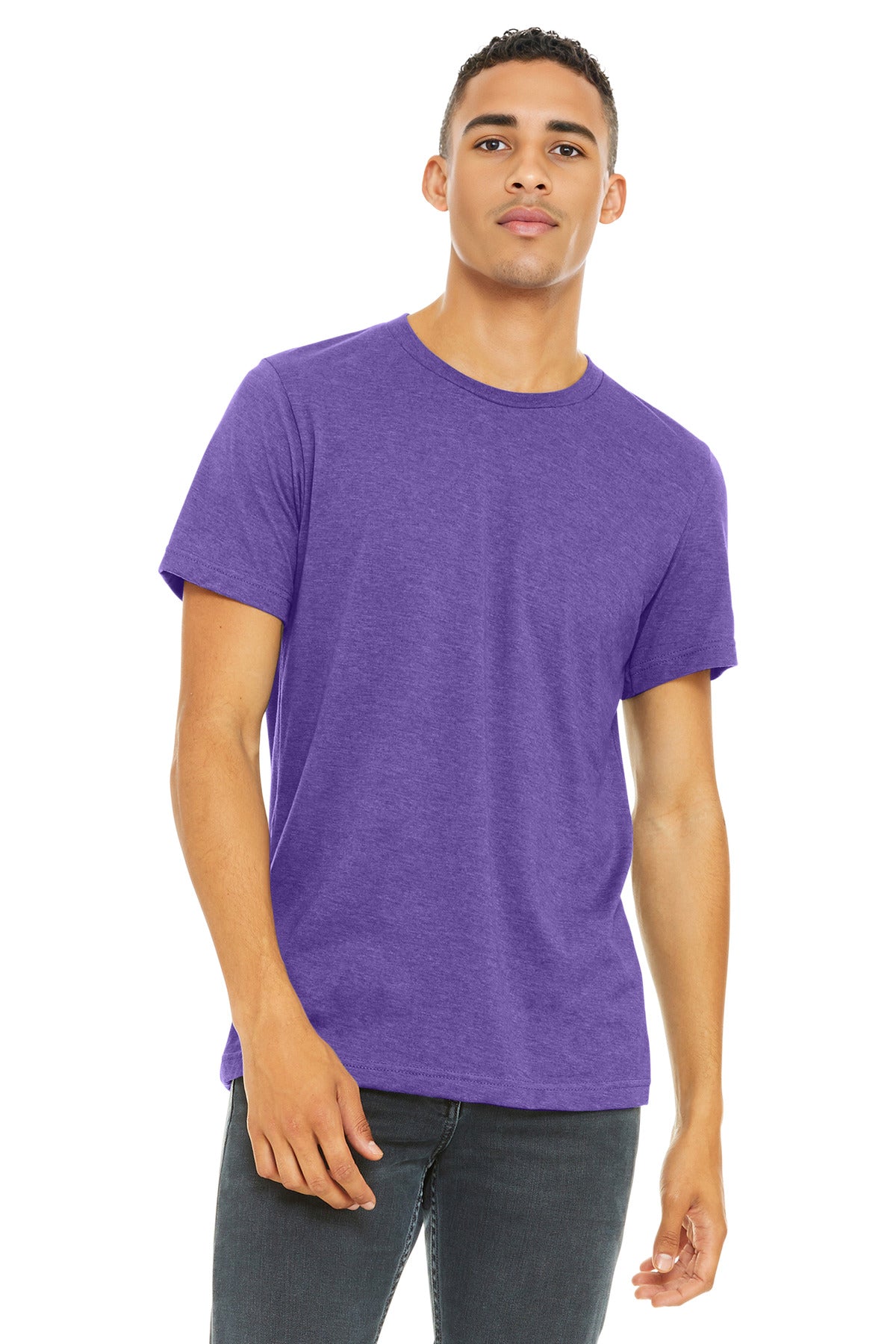 Unisex Heather CVC Short Sleeve Tee