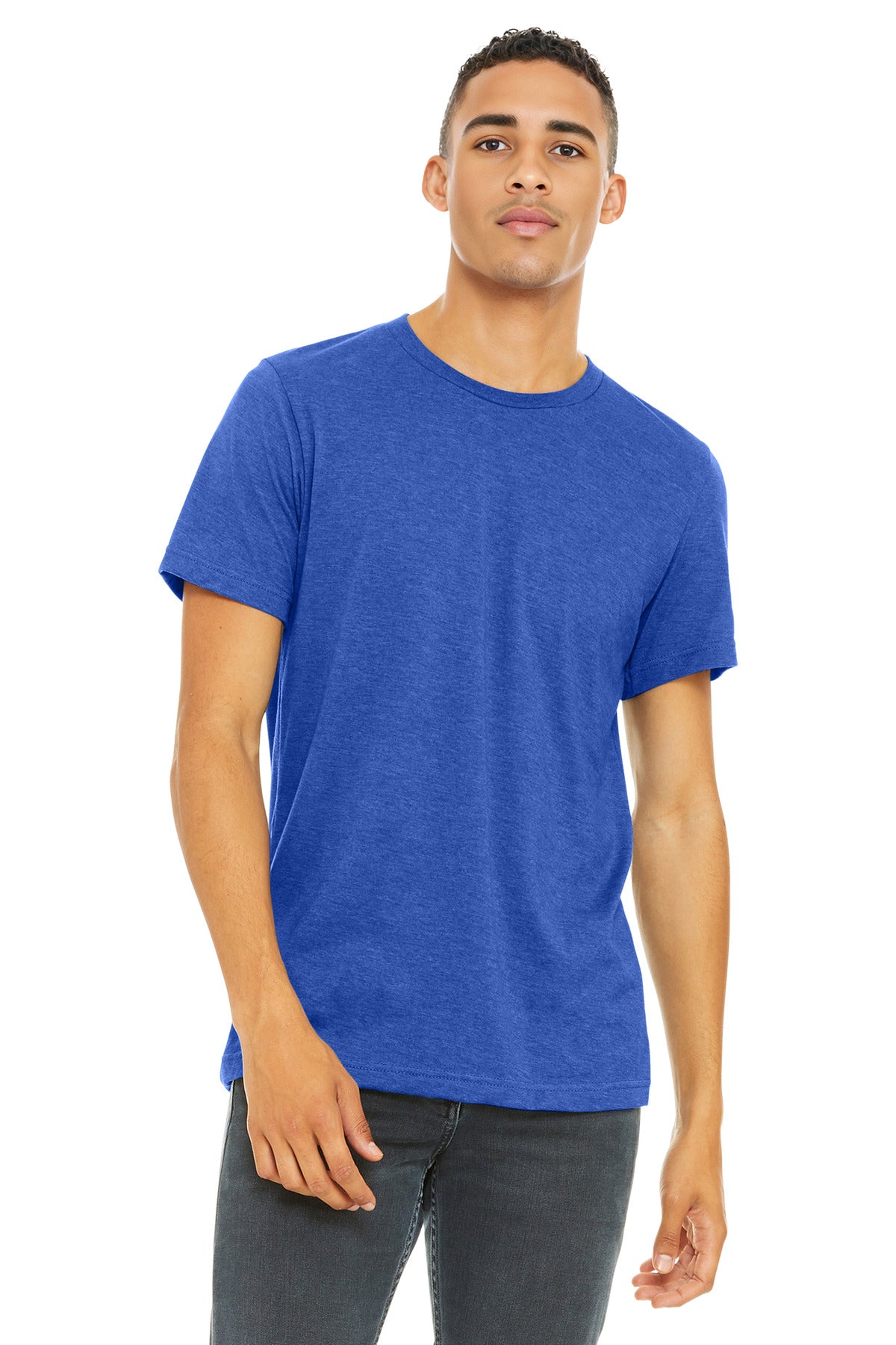 Unisex Heather CVC Short Sleeve Tee