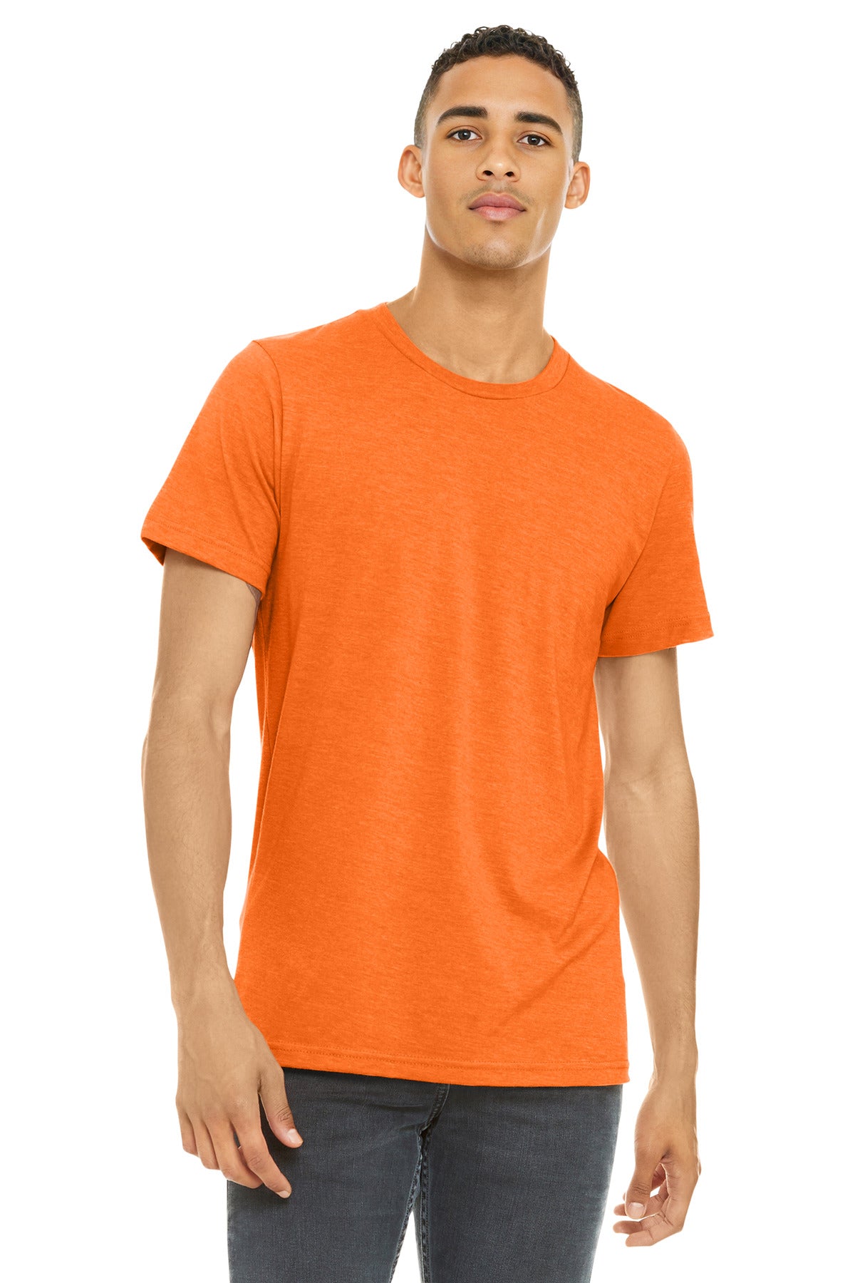 Unisex Heather CVC Short Sleeve Tee