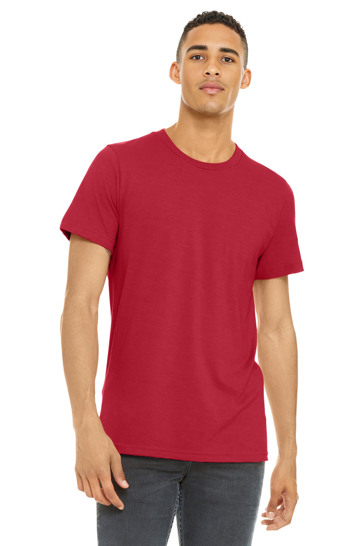 Unisex Heather CVC Short Sleeve Tee