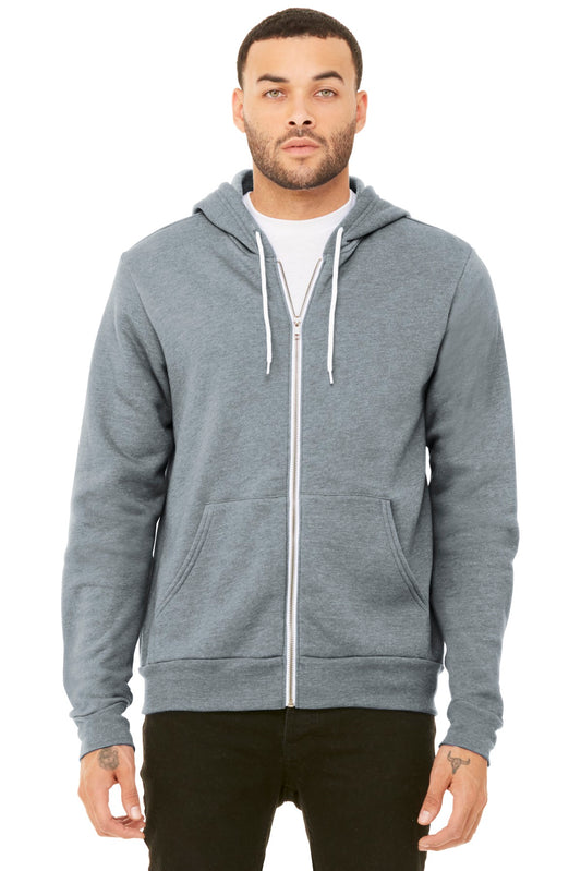 Modern Fit Zip Hoodie (Bella+Canvas 3739)