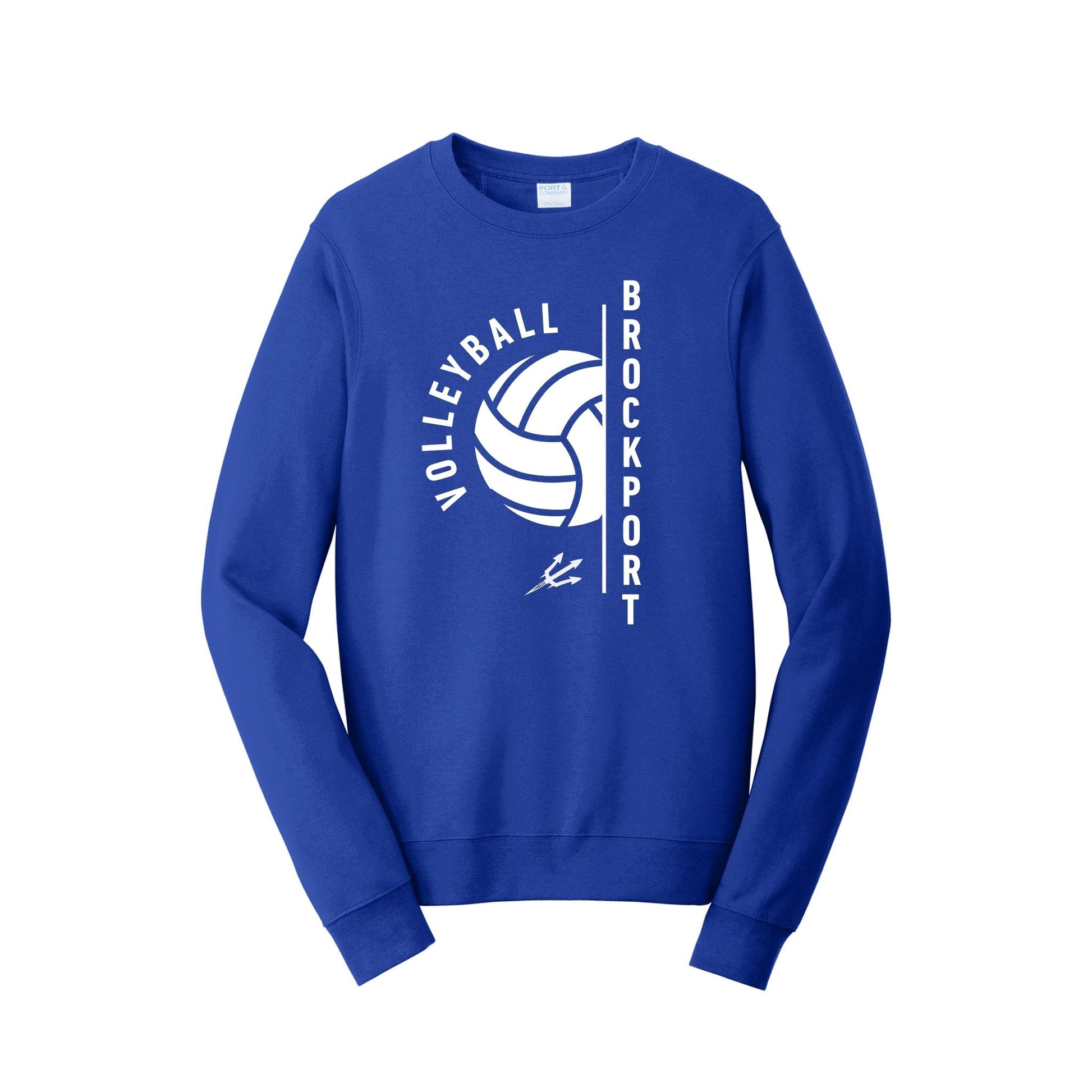 Custom Brockport Volleyball Fan Favorite Cozy Fleece — Flower City Apparel