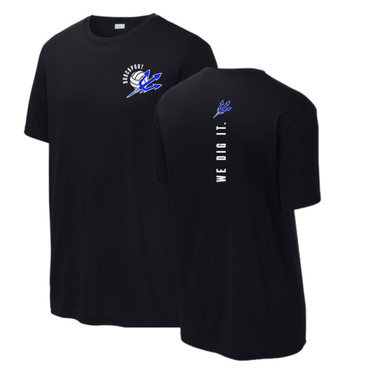 Brockport Volleyball “We Dig It” Performance Tee