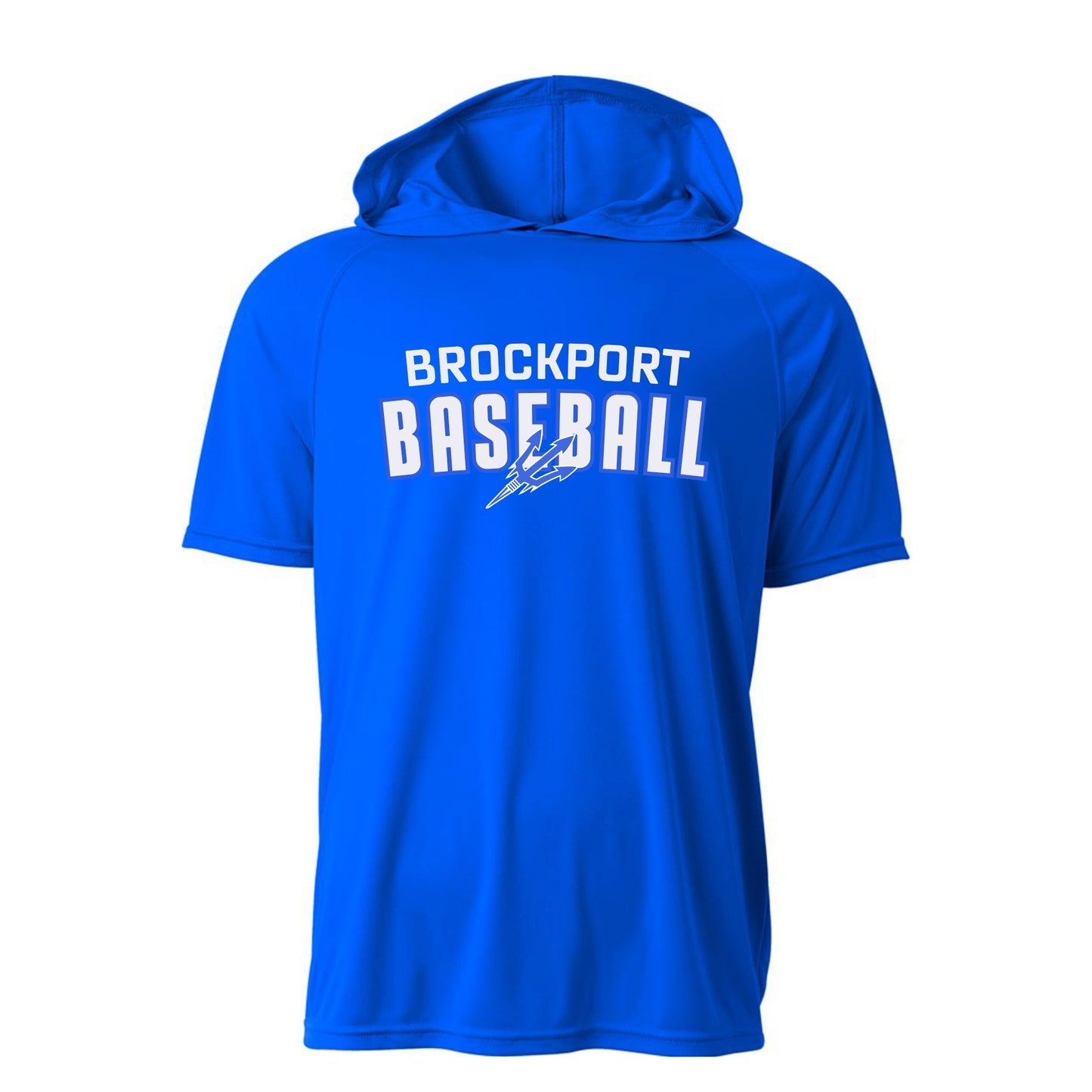 Brockport Baseball Short-Sleeve Hooded Tee