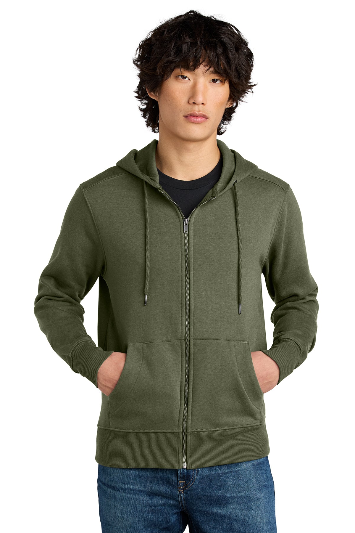Premium Fleece Full-Zip Hoodie