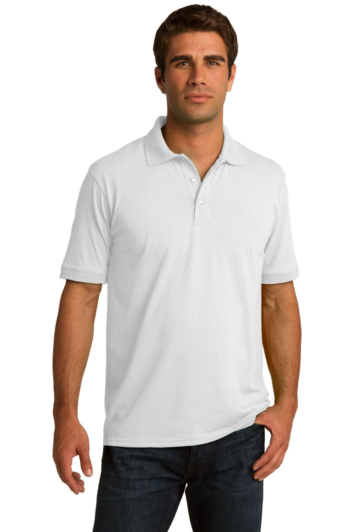 Classic Jersey-Knit Polo