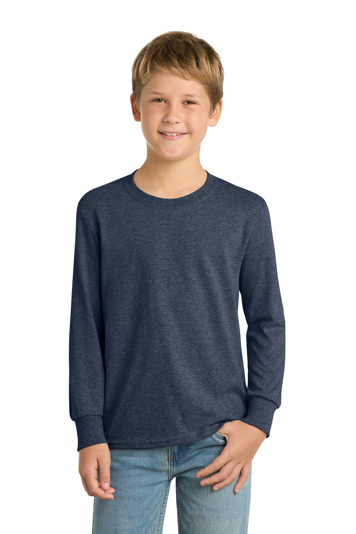 Youth Long Sleeve Core Cotton Tee