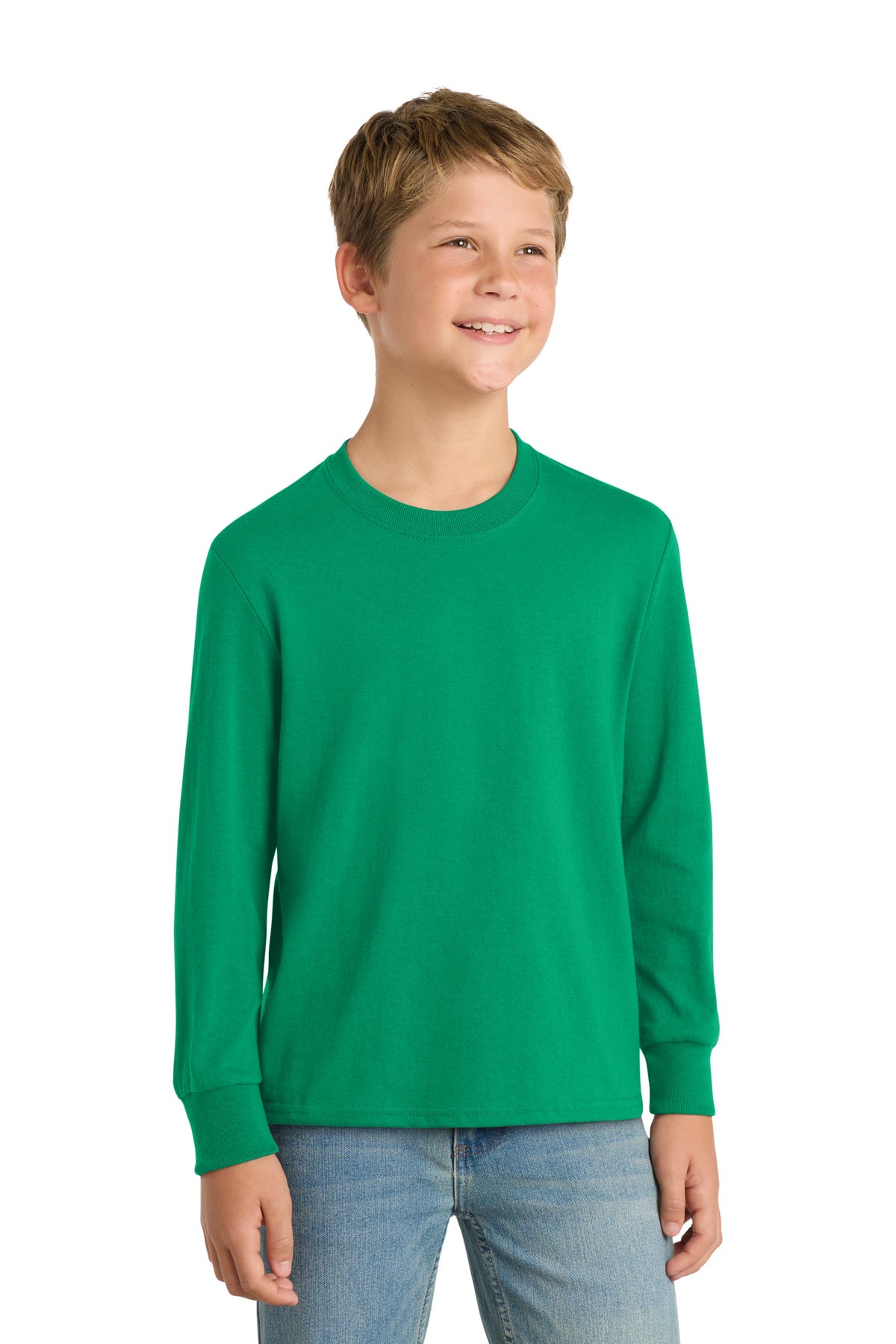 Youth Long Sleeve Core Cotton Tee