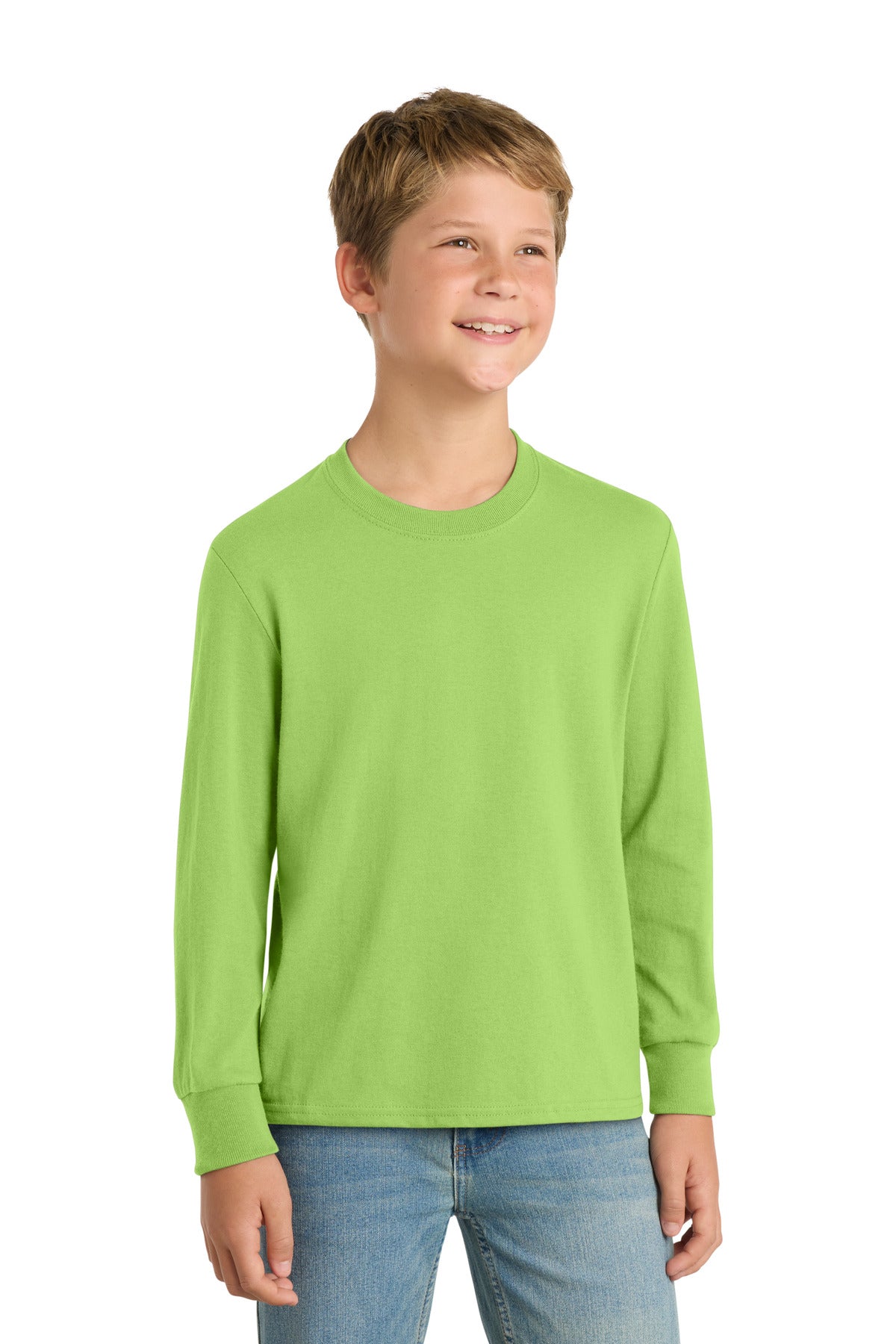 Youth Long Sleeve Core Cotton Tee