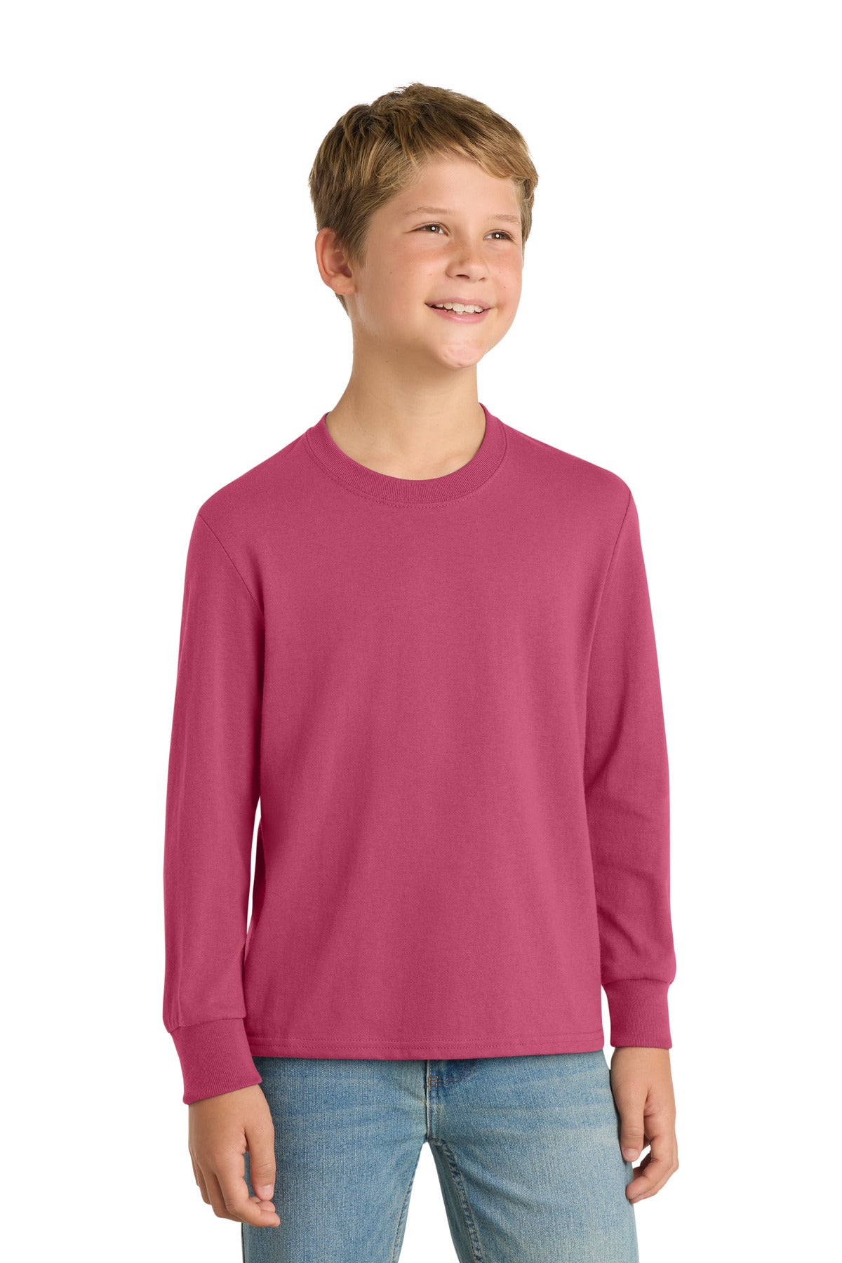 Youth Long Sleeve Core Cotton Tee