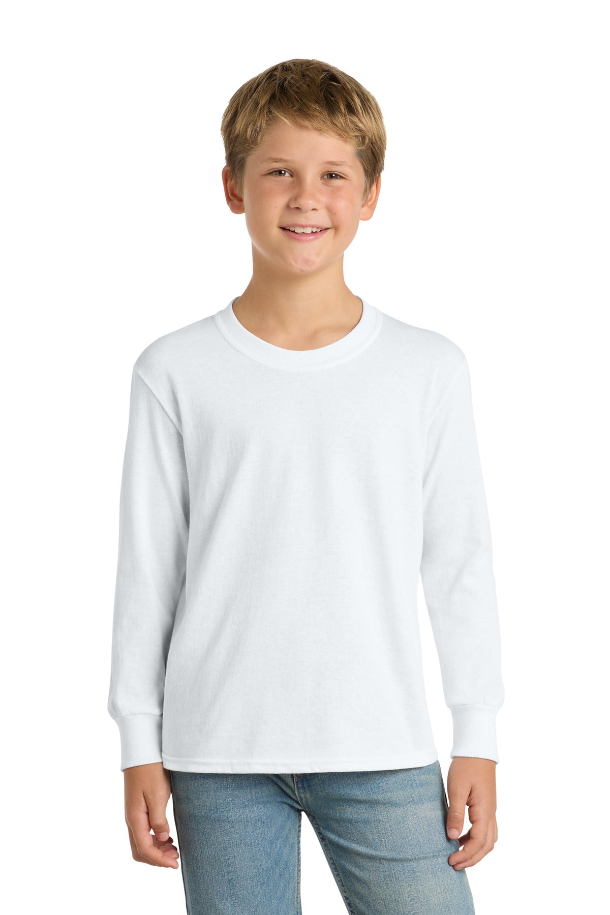 Youth Long Sleeve Core Cotton Tee
