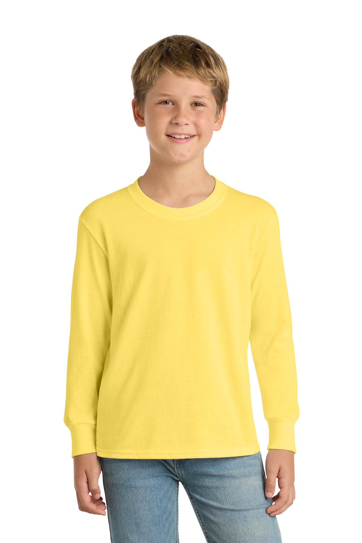 Youth Long Sleeve Core Cotton Tee