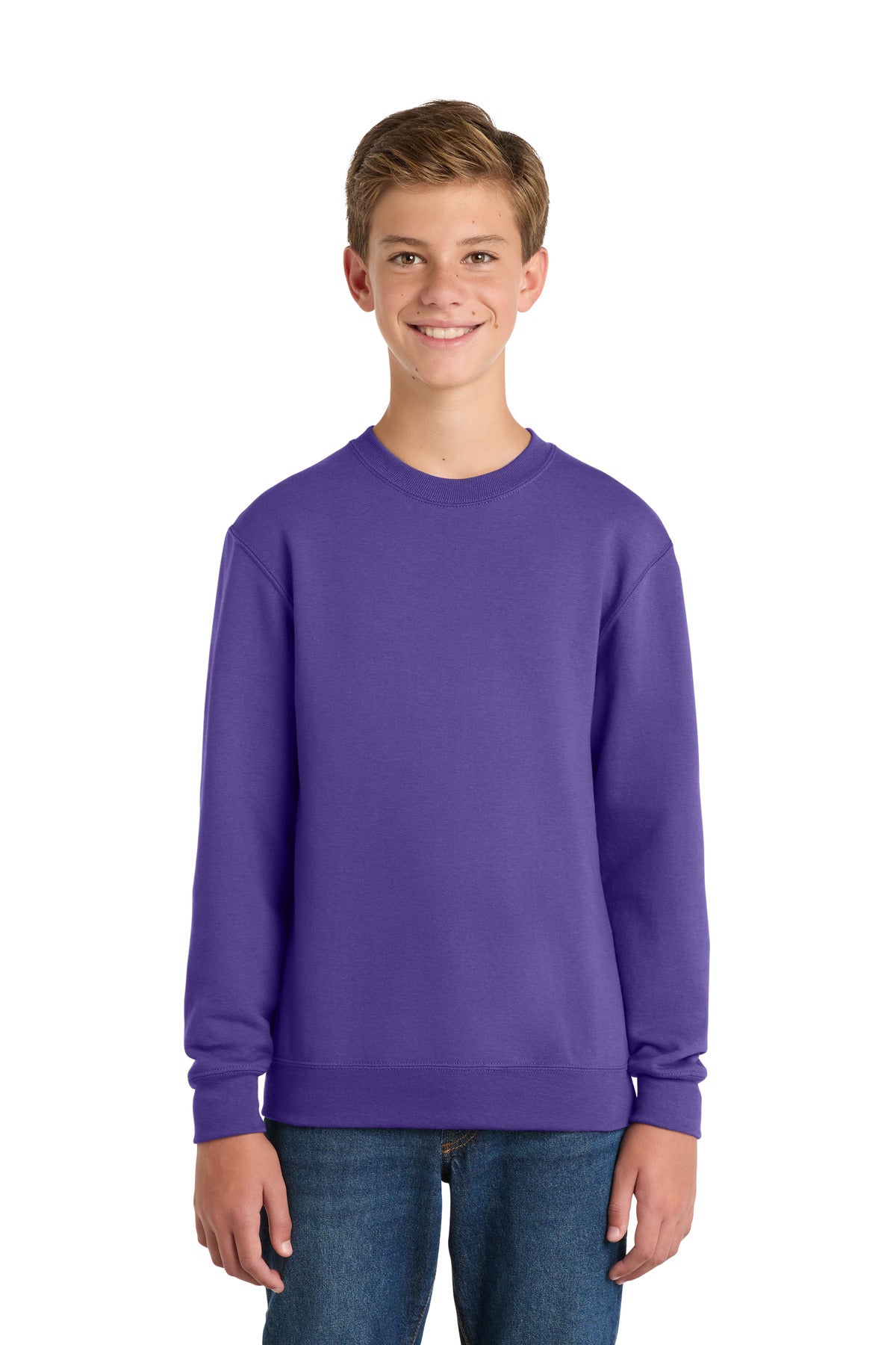 Youth Core Fleece Crewneck Sweatshirt