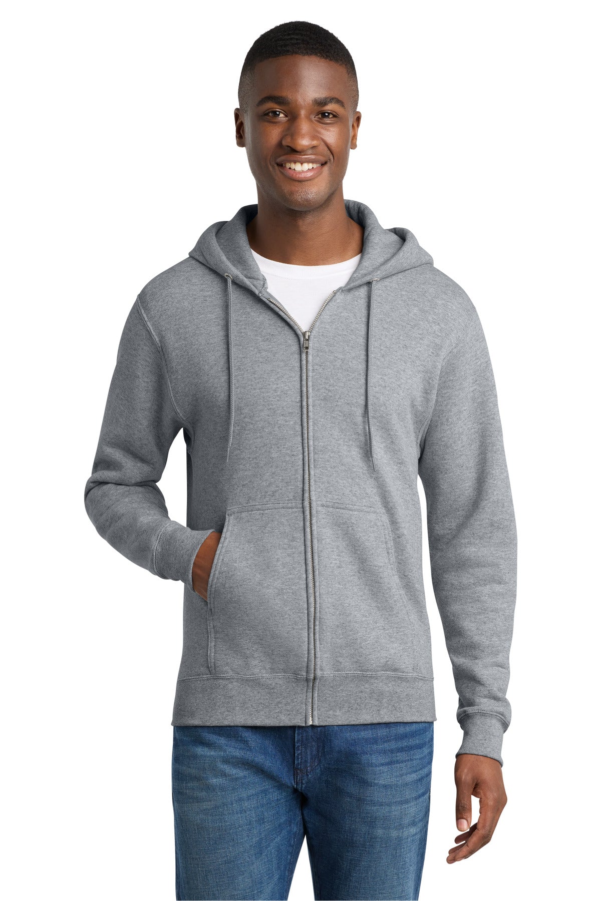 Core Fleece Full-Zip Hooded Sweatshirt