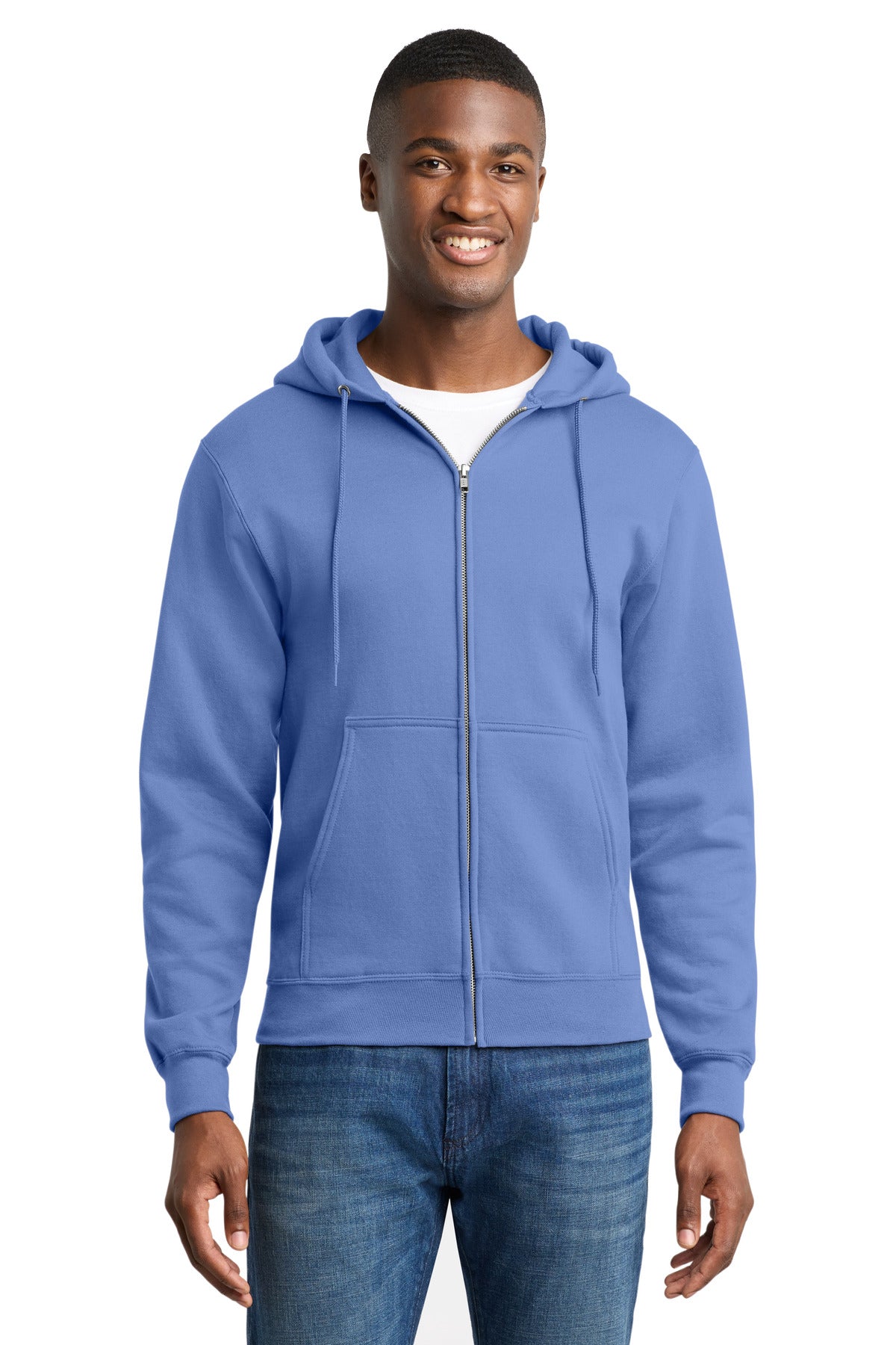 Core Fleece Full-Zip Hooded Sweatshirt
