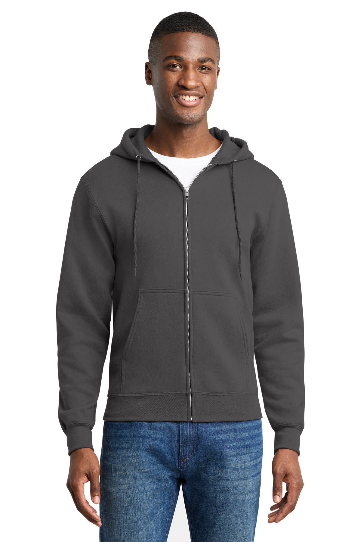 Core Fleece Full-Zip Hooded Sweatshirt