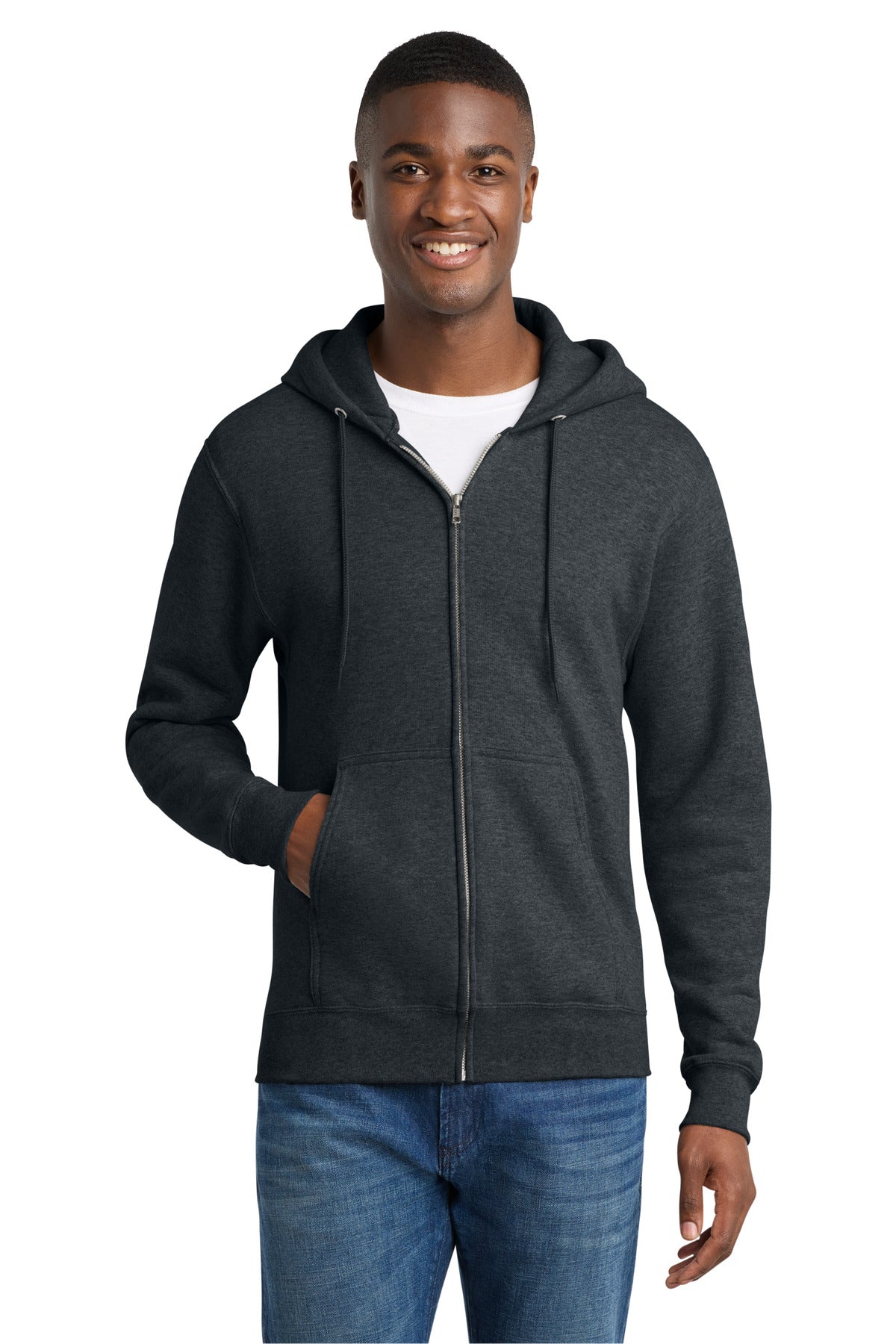 Core Fleece Full-Zip Hooded Sweatshirt