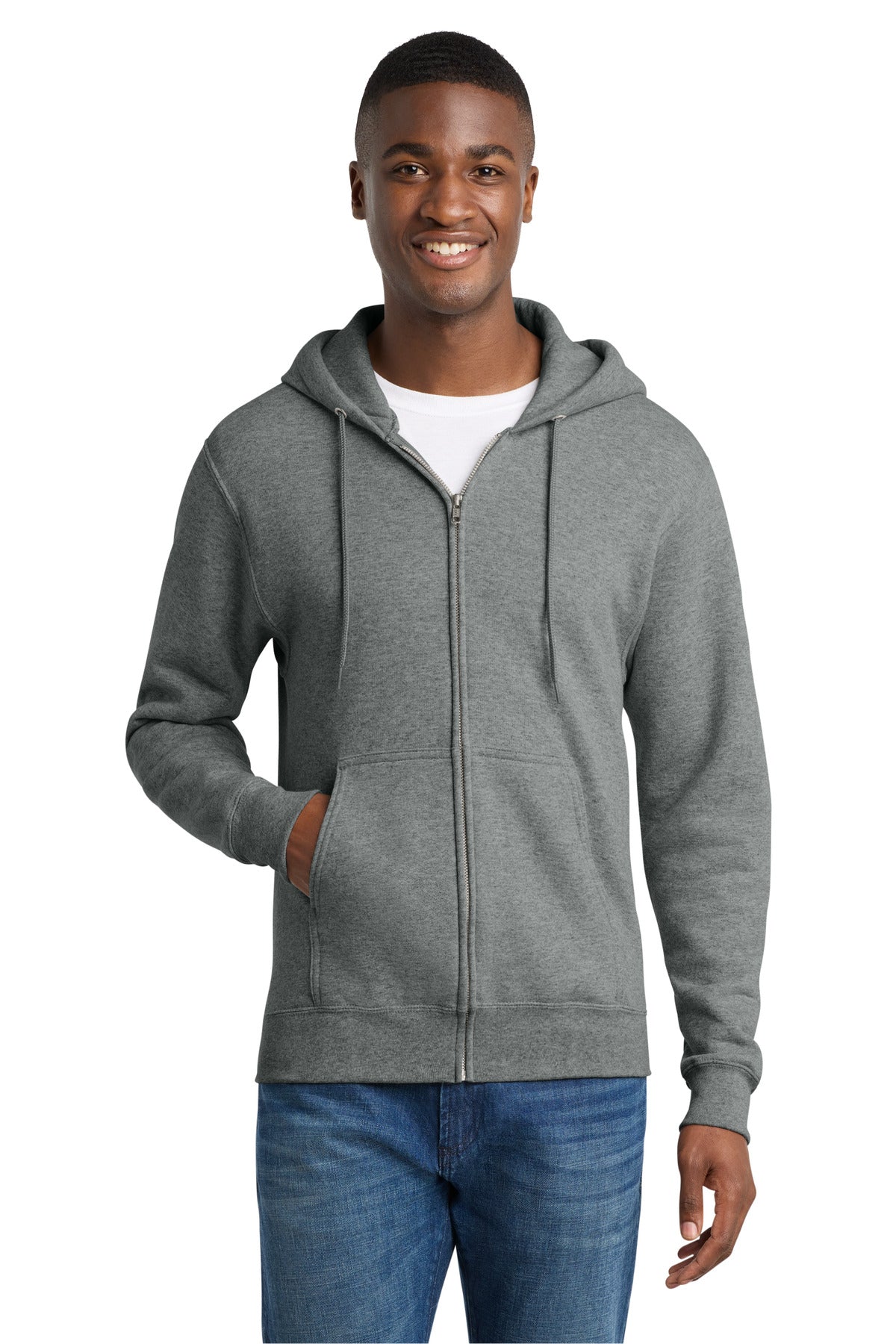Core Fleece Full-Zip Hooded Sweatshirt