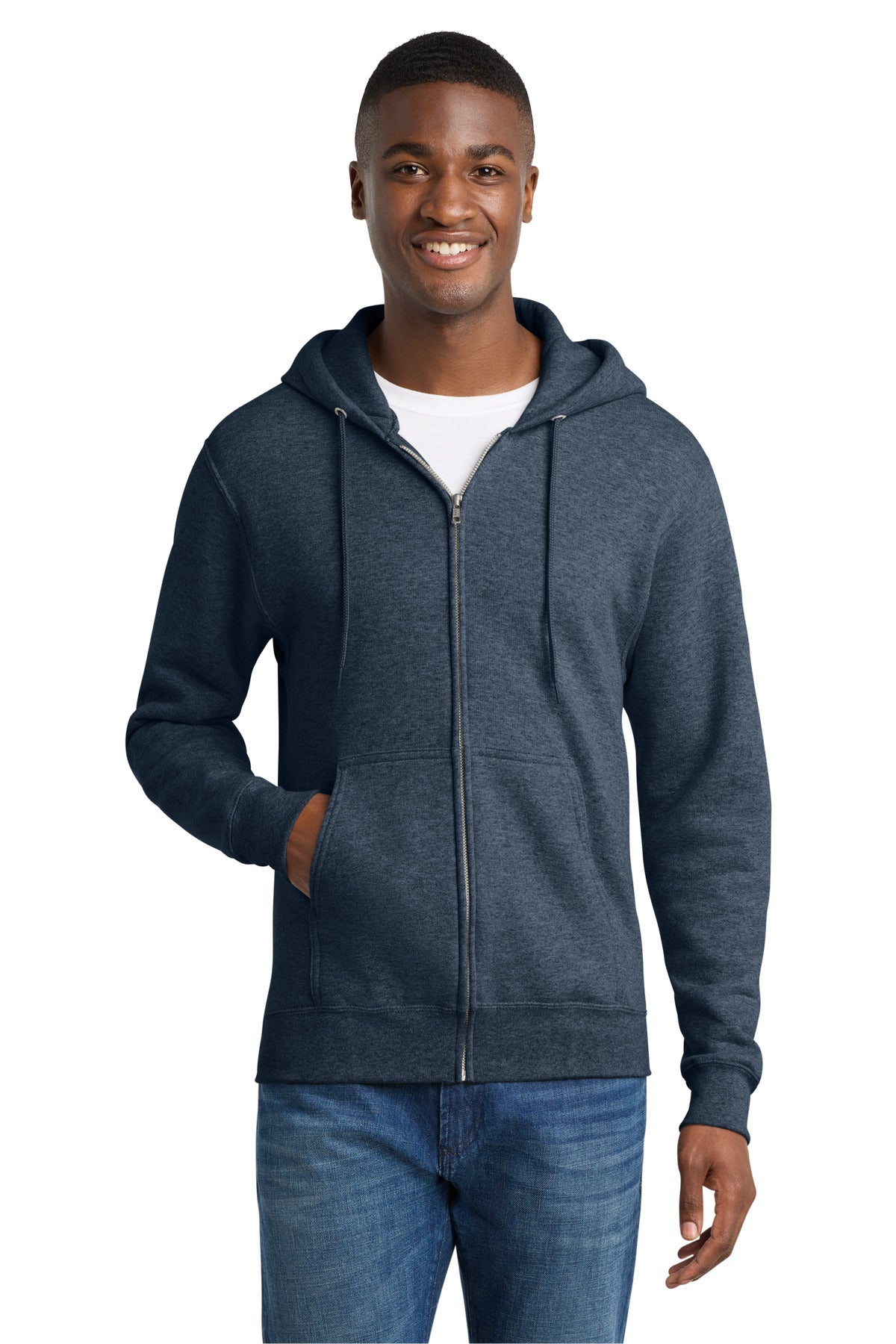Core Fleece Full-Zip Hooded Sweatshirt