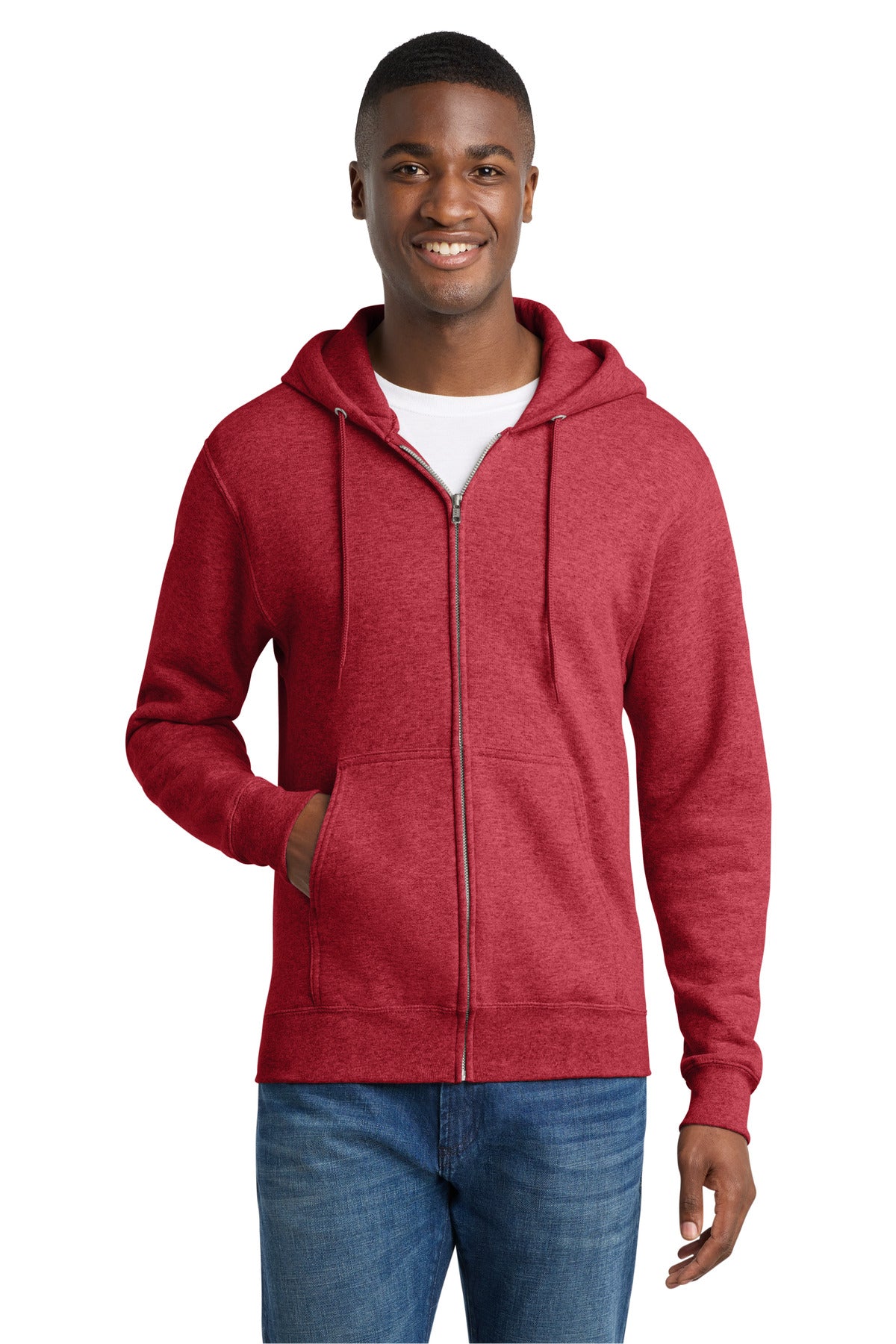 Core Fleece Full-Zip Hooded Sweatshirt