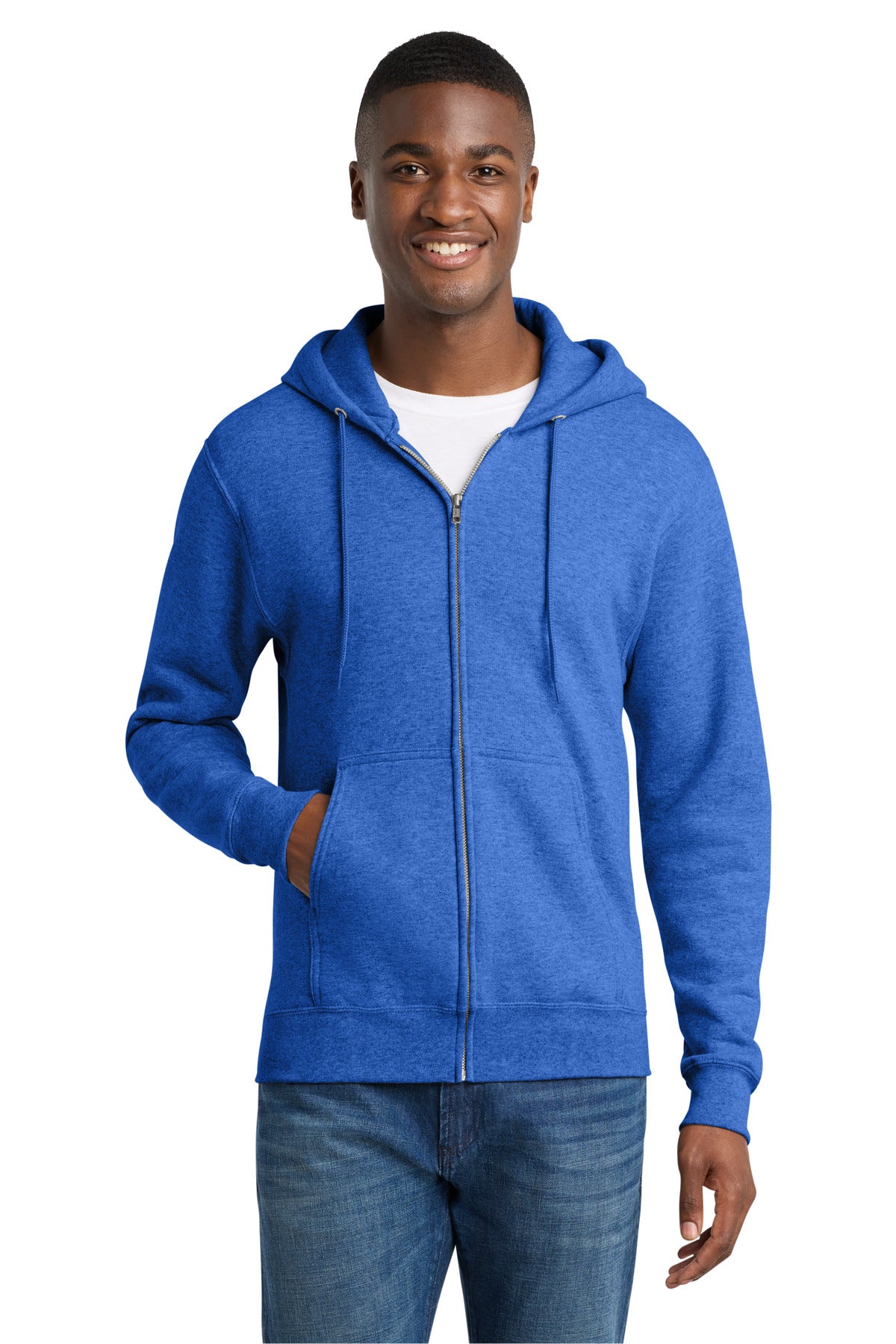 Core Fleece Full-Zip Hooded Sweatshirt