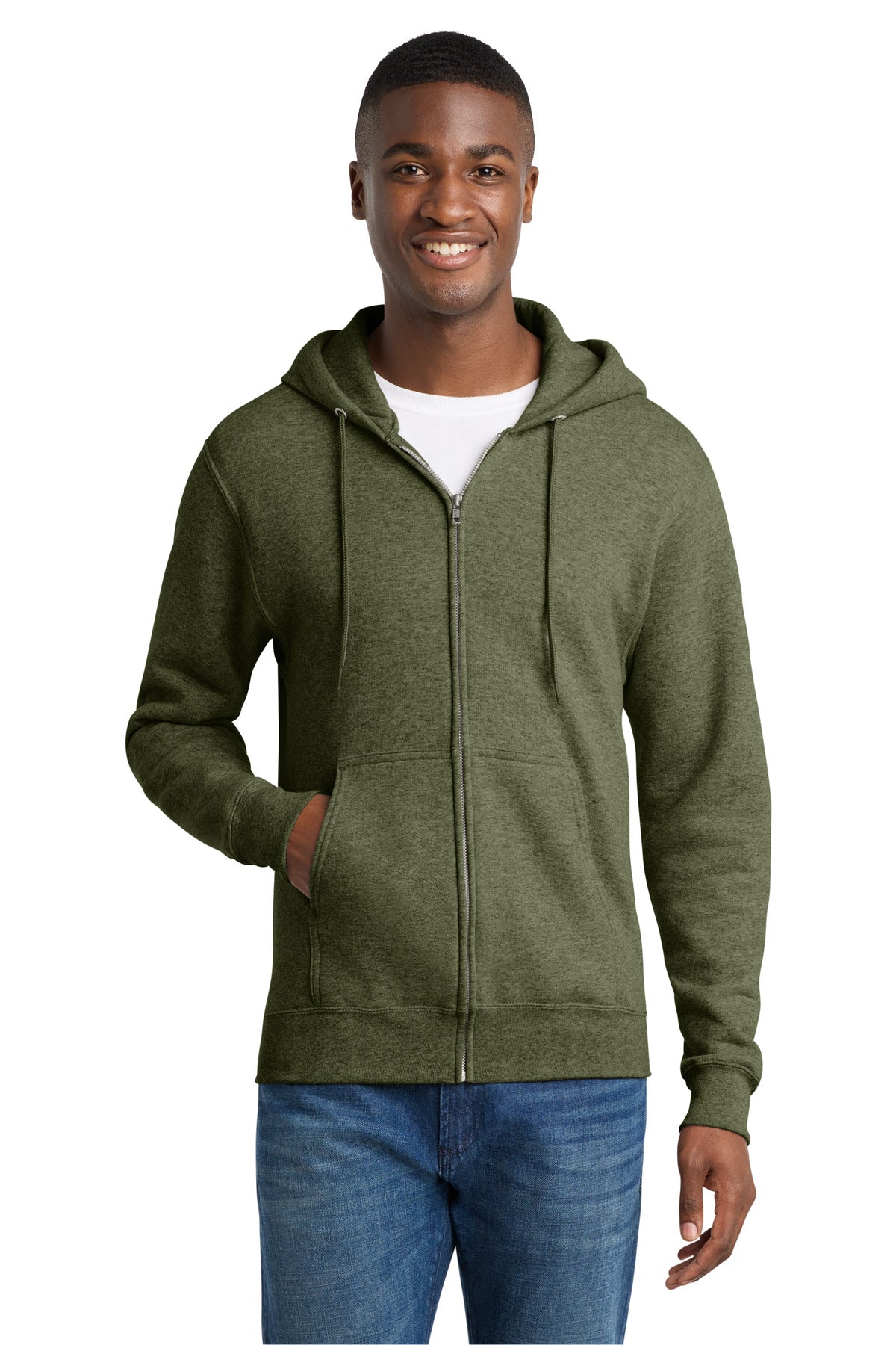 Core Fleece Full-Zip Hooded Sweatshirt