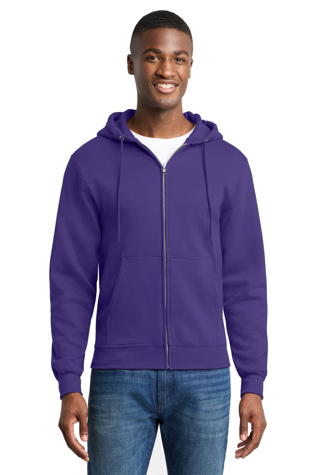 Core Fleece Full-Zip Hooded Sweatshirt