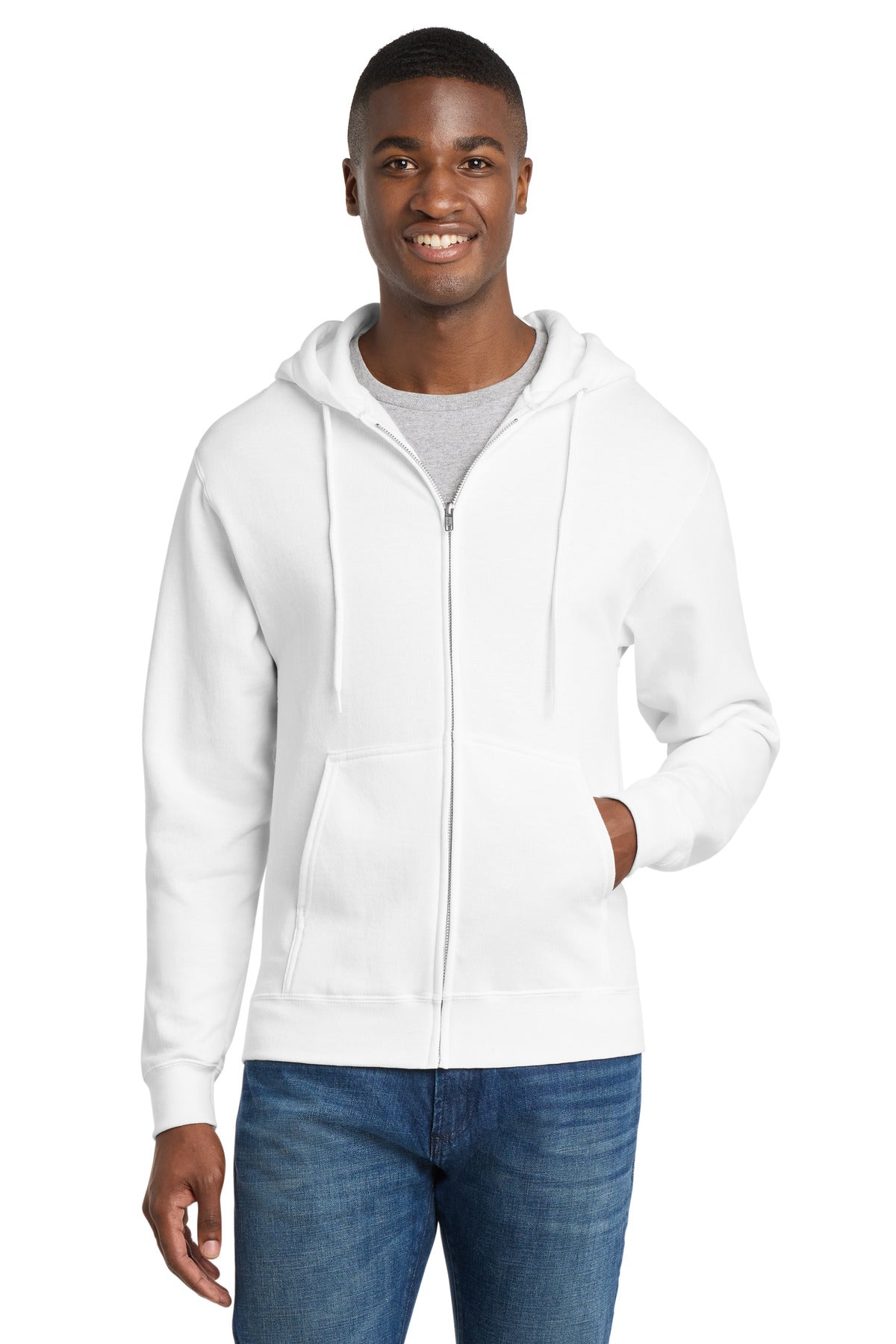 Core Fleece Full-Zip Hooded Sweatshirt